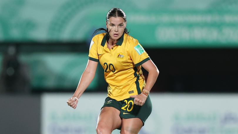 Matildas hopeful Kirsty Fenton is staying in Sky Blue after signing a two-year extension.