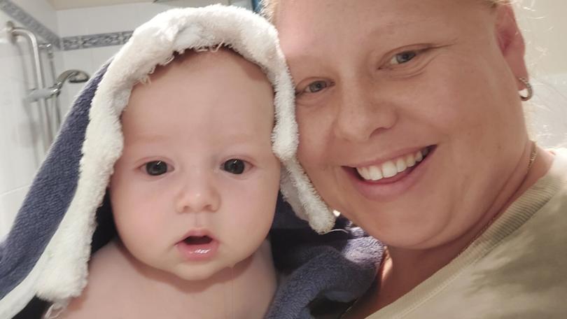Amy Maher, 33, and her three-month-old baby son Arlo died after her car struck several trees off Caboolture River Road in Upper Caboolture on the Sunshine Coast on Friday, June 7.