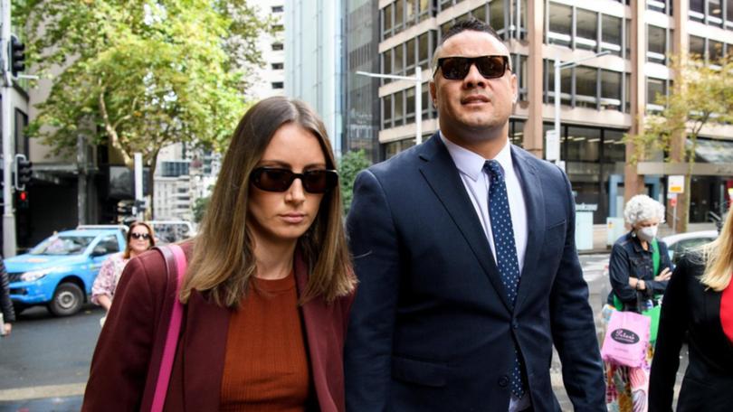 Jarryd Hayne is looking forward to seeing his family after being released, his lawyer said. (Bianca De Marchi/AAP PHOTOS)