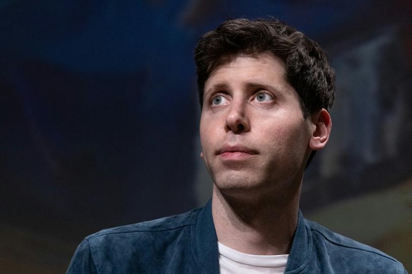 OpenAI CEO Sam Altman addresses a speech during a meeting, at the Station F in Paris on May 26, 2023. Altman, the boss of OpenAI, the firm behind the massively popular ChatGPT bot, said on May 26, 2023, in Paris that his firm's technology would not destroy the job market as he sought to calm fears about the march of artificial intelligence (AI). (Photo by JOEL SAGET / AFP)