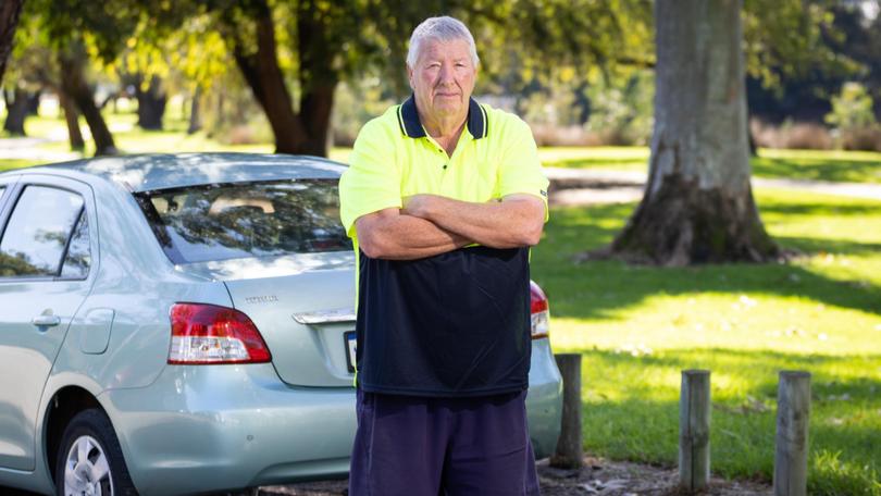 Rockingham-based Quentin Wright has been doing three shifts a week delivering packages for Amazon.