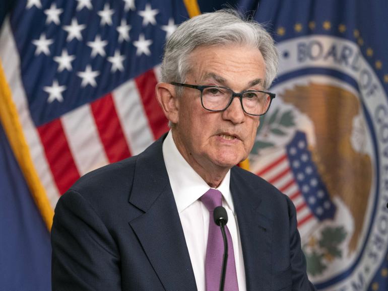 Federal Reserve chair Jerome Powell.