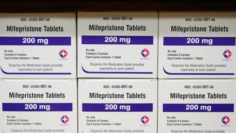 Access to the abortion pill mifepristone has been preserved by the US Supreme Court. (AP PHOTO)