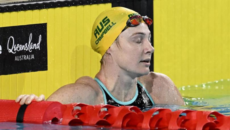 Cate Campbell's dream of racing at a record fifth Olympic Games appears over. (Dave Hunt/AAP PHOTOS)