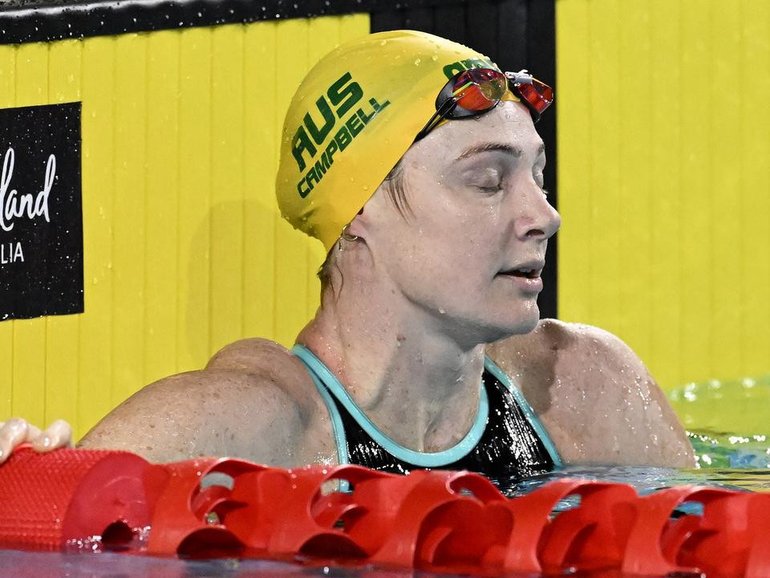 Cate Campbell's dream of racing at a record fifth Olympic Games appears over. (Dave Hunt/AAP PHOTOS)
