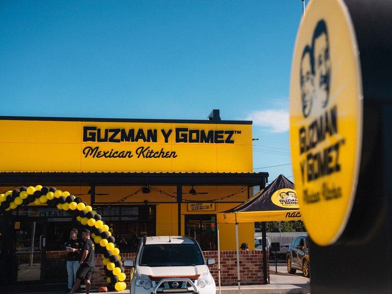 Guzman y Gomez already has 185 outlets in Australia.