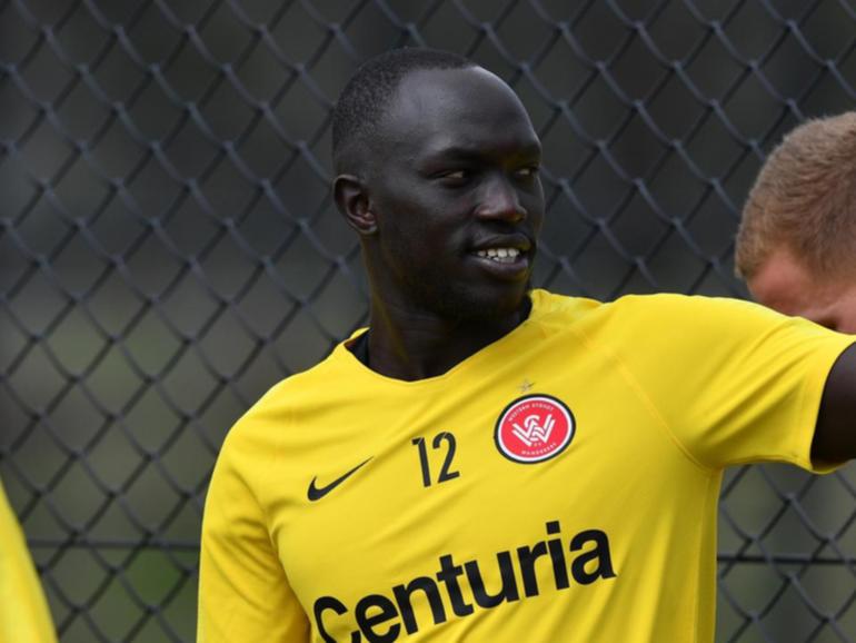 Ruon Tongyik has faced court charged with aggravated sexual assault. (Brendan Esposito/AAP PHOTOS)