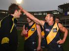 Dustin Martin and Ben Cousins crossed paths at Richmond in 2009-10 and remain close mates to this day.