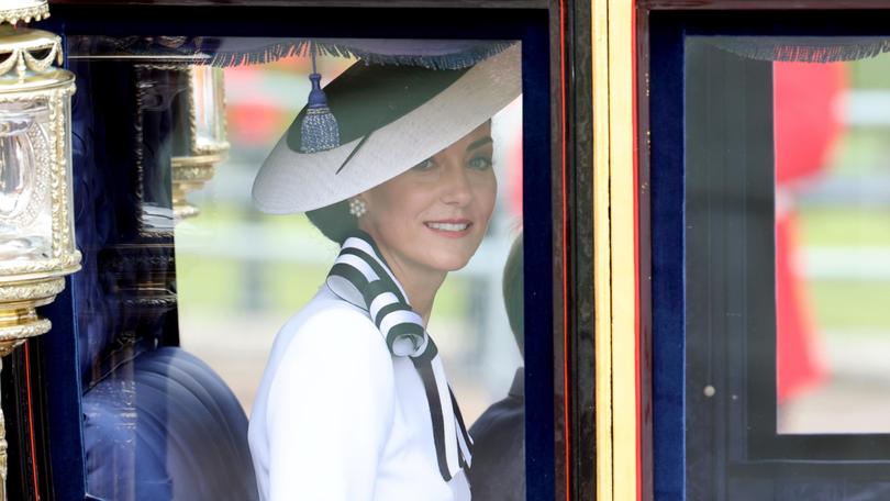 The Princess of Wales has appeared in public for the first time in six months at the Trooping the Colour after revelations she was battling cancer shocked the world.