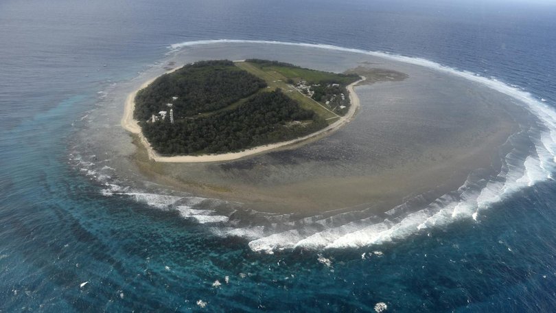A man has died after a yacht capsized off Queensland's Lady Elliott Island.