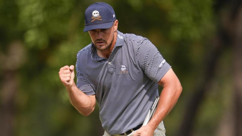 American Bryson DeChambeau has held on to win his second US Open title. (AP PHOTO)