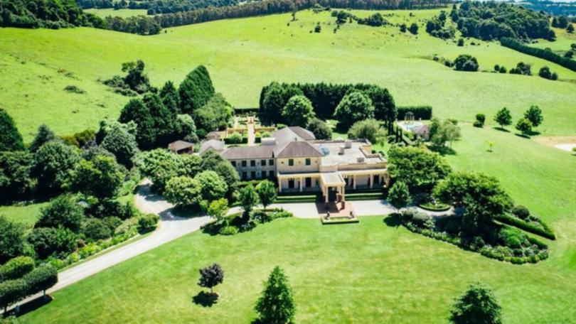 Linden Hall in Robertson, near Bowral, is a fine estate that would not be out of place in Bridgerton.