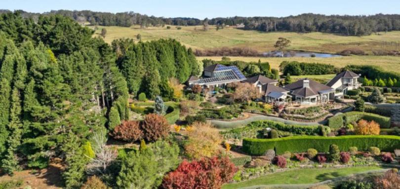 The gardens of 485 Range Road, Mittagong.