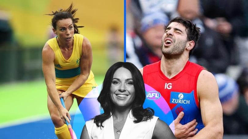 Georgie Parker knows what it's like tp play through pain like Christian Petracca did.