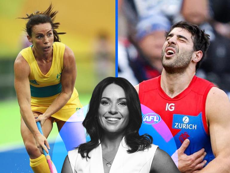 Georgie Parker knows what it's like tp play through pain like Christian Petracca did.