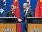 Chinese Premier Li Qiang met Australian Prime Minister Albanese at Parliament House in Canberra. 