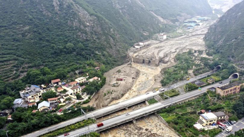 Heavy rains in China's Wuping county have caused 378 homes to collapse (file pic). (AP PHOTO)