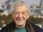 Sir Ian McKellen is recovering in hospital after falling from the stage in London's West End. (AP PHOTO)