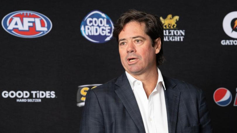 Gillon McLachlan's appointment to run Tabcorp has raised concerns about sport and gambling links. (Will Murray/AAP PHOTOS)