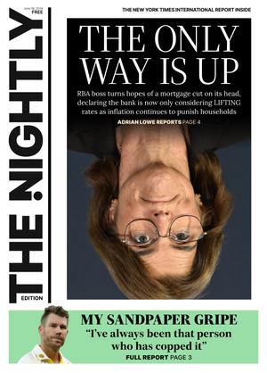 The front page of The Nightly for 18-06-2024