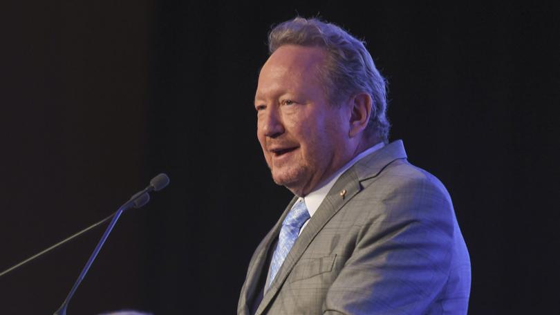 Fortescue founder Andrew Forrest. 