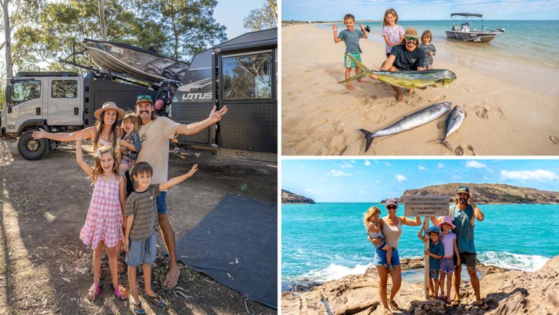 How Aussie family-of-five are living mortgage-free in tiny home on wheels