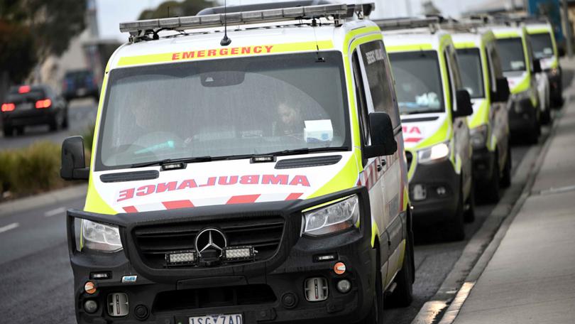 Ambulance services were stretched to the limit.