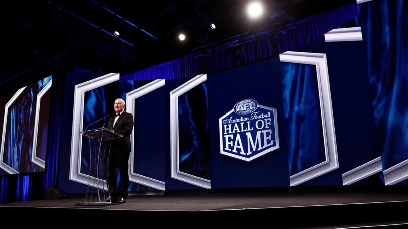 AFL Chair Richard Goyder (pictured) announced the tweak to the eligibility criteria that will fast-track AFLW players’ entry into the illustrious group.