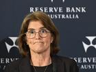 Reserve Bank governor Michele Bullock speaks to media on Tuesday.