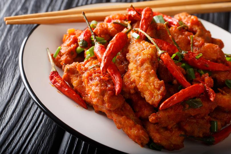 Spicy foods taste spicy because they contain a family of compounds called capsaicinoids