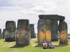 Activists from the Just Stop Oil group have sprayed an orange substance on Stonehenge.