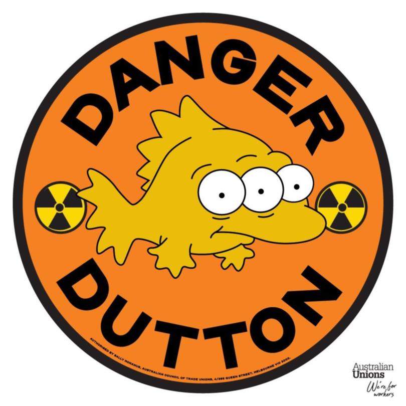 An extensive array of creatively comical images and memes depicting the intersection of Peter Dutton&#39;s announcement for nuclear power plants across Australia and an assortment of pop culture icons are making their way around social media as the debate around nuclear energy comes back into the public consciousness. Picture: Supplied