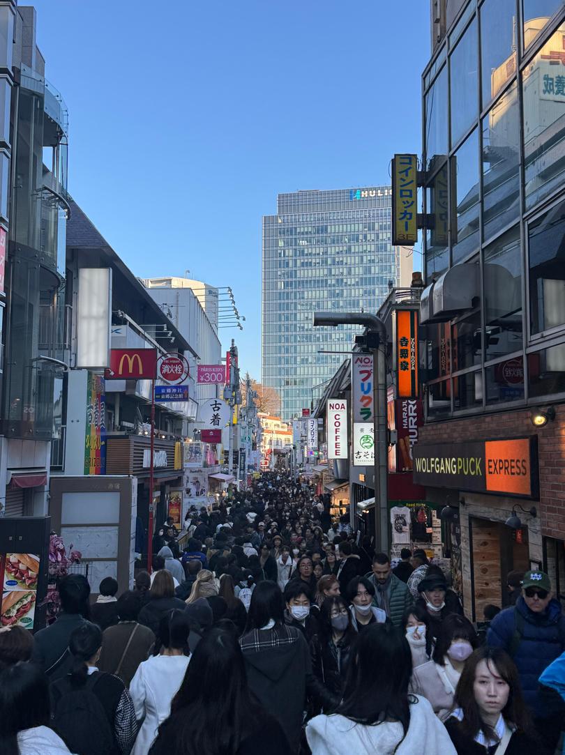 Harajuku’s main street, Tokyo
