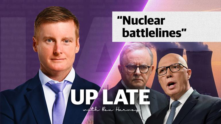 WATCH NOW: In Up Late, Ben Harvey explains why lame zingers and blind ideology could see Anthony Albanese lose the nuclear energy debate.