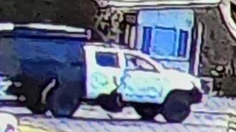 Police believe a white utility was involved in a fatal road rage incident in western Sydney. (HANDOUT/NSW POLICE)