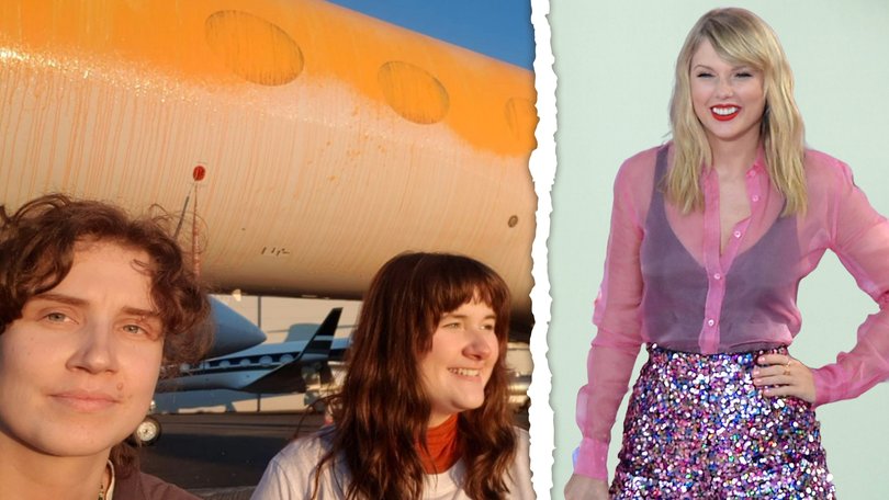 Two Just Stop Oil activists stormed Stansted looking for Taylor Swift’s private jet yesterday – one of them a former civil servant who once called herself a superfan of the star.