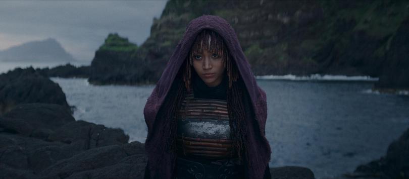 The Acolyte (2024) - Star Wars series that takes viewers into a galaxy of shadowy secrets and emerging dark-side powers in the final days of the High Republic era.
PICTURED: Amandla Stenberg in The Acolyte (2024)