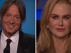 Nicole Kidman became emotional as Keith Urban spoke about their marriage. 