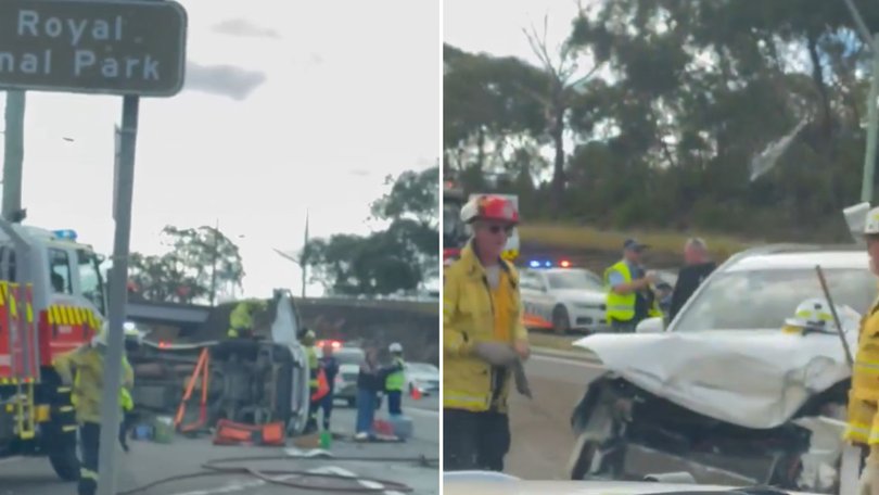 A crash on the Princes Hwy at Bundarra St has caused the closure of the northbound lanes of the highway.