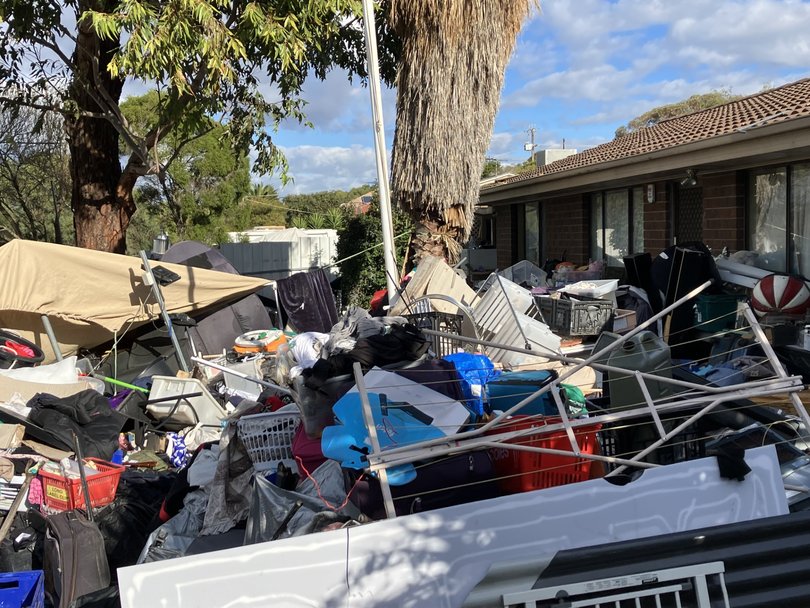 Ray Lovell lives next door to the home and is worried about the risk of a fire.