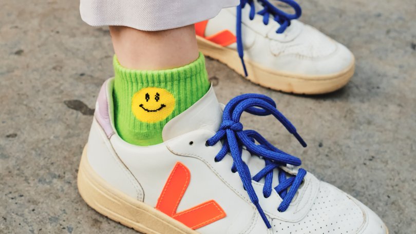 Gen Z has already taken on shibboleths of millennial fashion like skinny jeans and side parts now some young people are declaring a preference for crew socks.