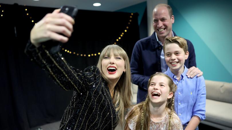 Taylor Swift shares happy selfie with royal family to celebrate Prince  William's 42nd birthday | The Nightly