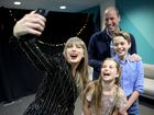 Thank you @taylorswift13 for a great evening! #LondonTSTheErastour - Prince William, Charlotte and George pictured with Taylor Swift at her London tour