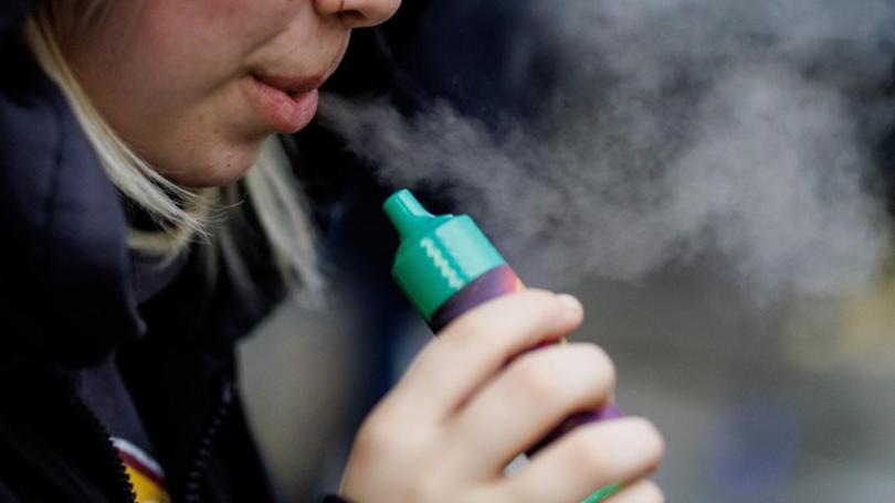 Vapes are about to become available only through pharmacies. (EPA PHOTO)
