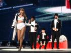 Taylor Swift is joined on stage by Travis Kelce at Wembley’s Eras show.
