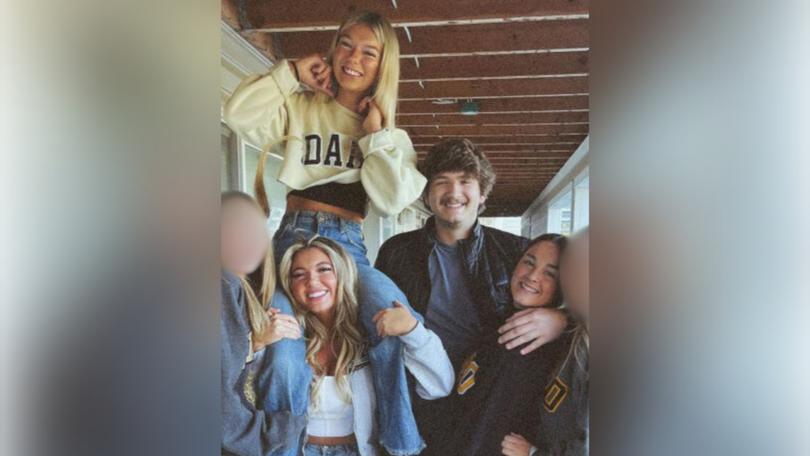 Kaylee Goncalves, Madison Mogen, Xana Kernodle and Ethan Chapin were killed in their Moscow, Idaho sharehouse. Weeks later the FBI arrested PhD student Bryan Kohberger (right) for the alleged murder.