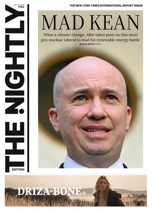 The front page of The Nightly for 24-06-2024