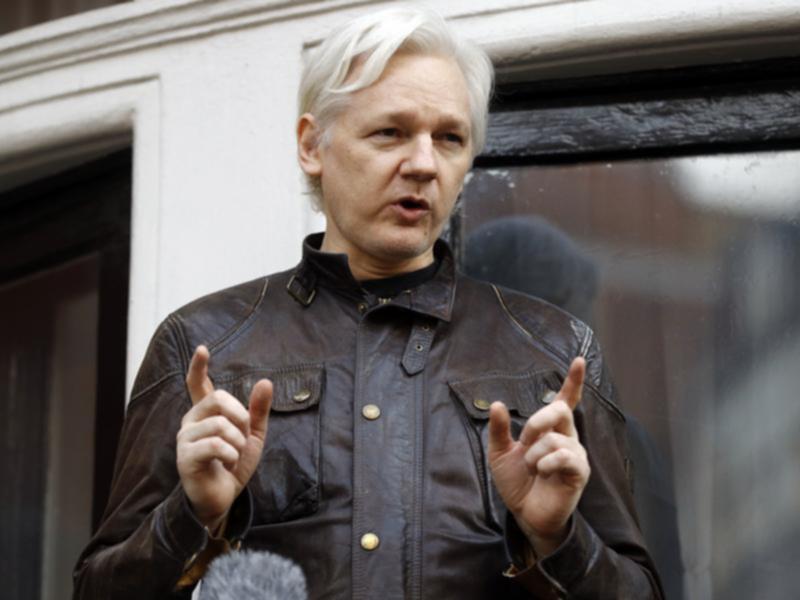 Julian Assange in 2017