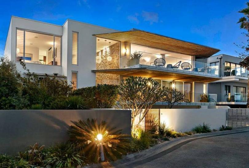 The couple sold this five-bedroom home at North Curl Curl in 2021 for $7.2 million.