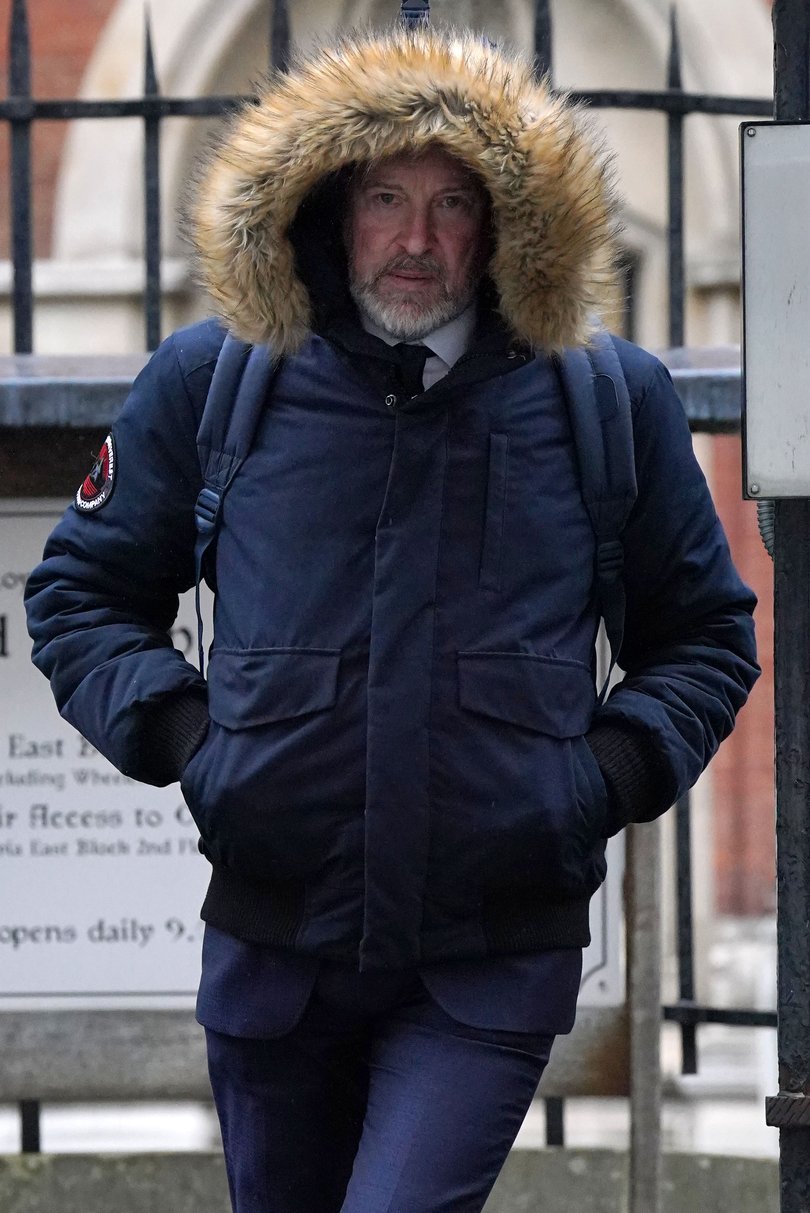 Therapist Michael Lousada leaves the Royal Courts of Justice in London, he is being sued by Ella Janneh over accusations he raped and sexually assaulted her at his clinic in Belsize Park, London, on August 18 2016. See PA story COURTS Janneh. Photo credit should read: Jonathan Brady/PA Wire (Photo by Jonathan Brady/PA Images via Getty Images)